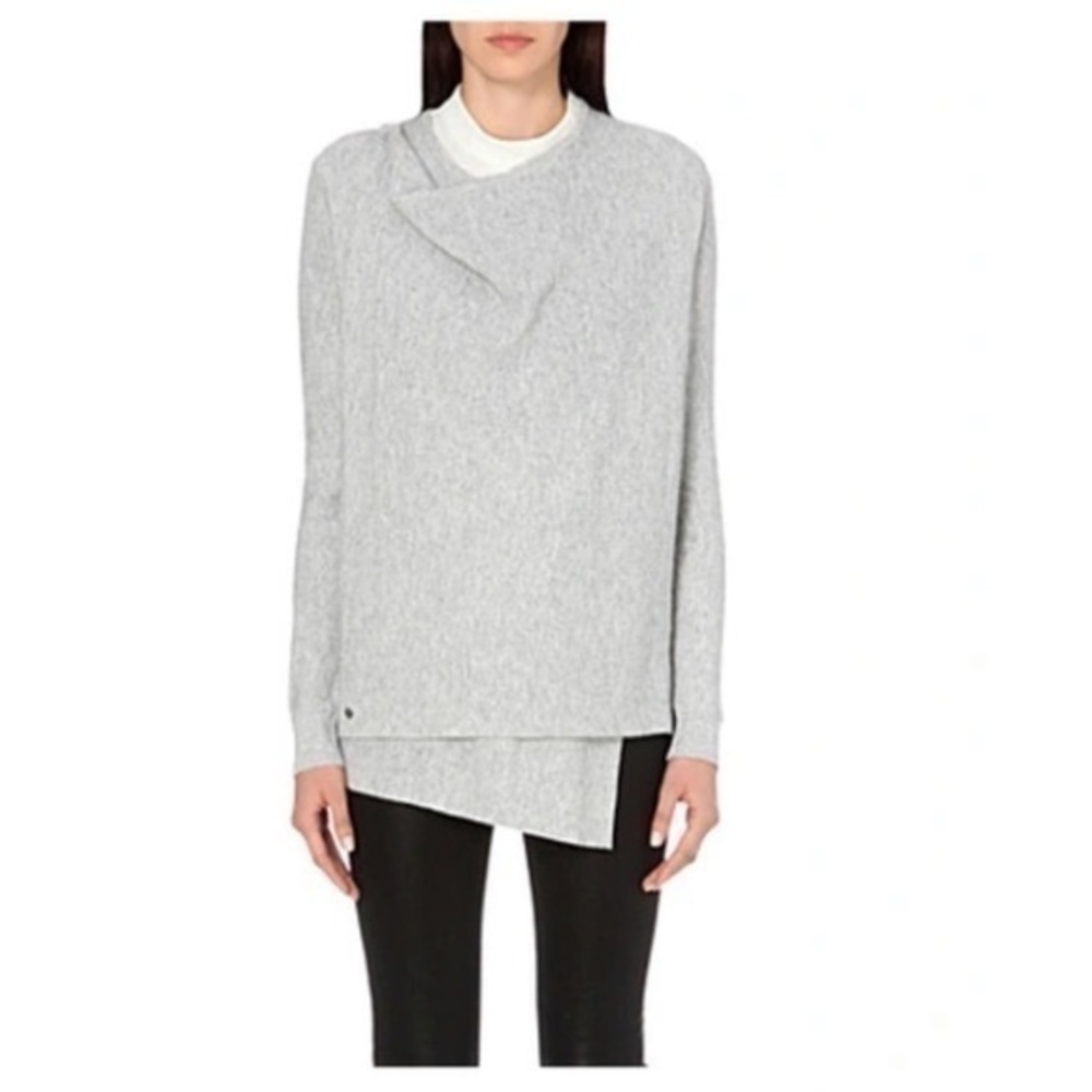 Ted Baker Wool Cashmere Blend Jenee Wrap Cardigan